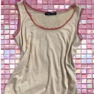 Simply irresistible yellow tank top